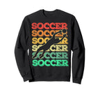 Soccer Goalie Player Fan Game Day Sweatshirt - Minimalist Print Unisex