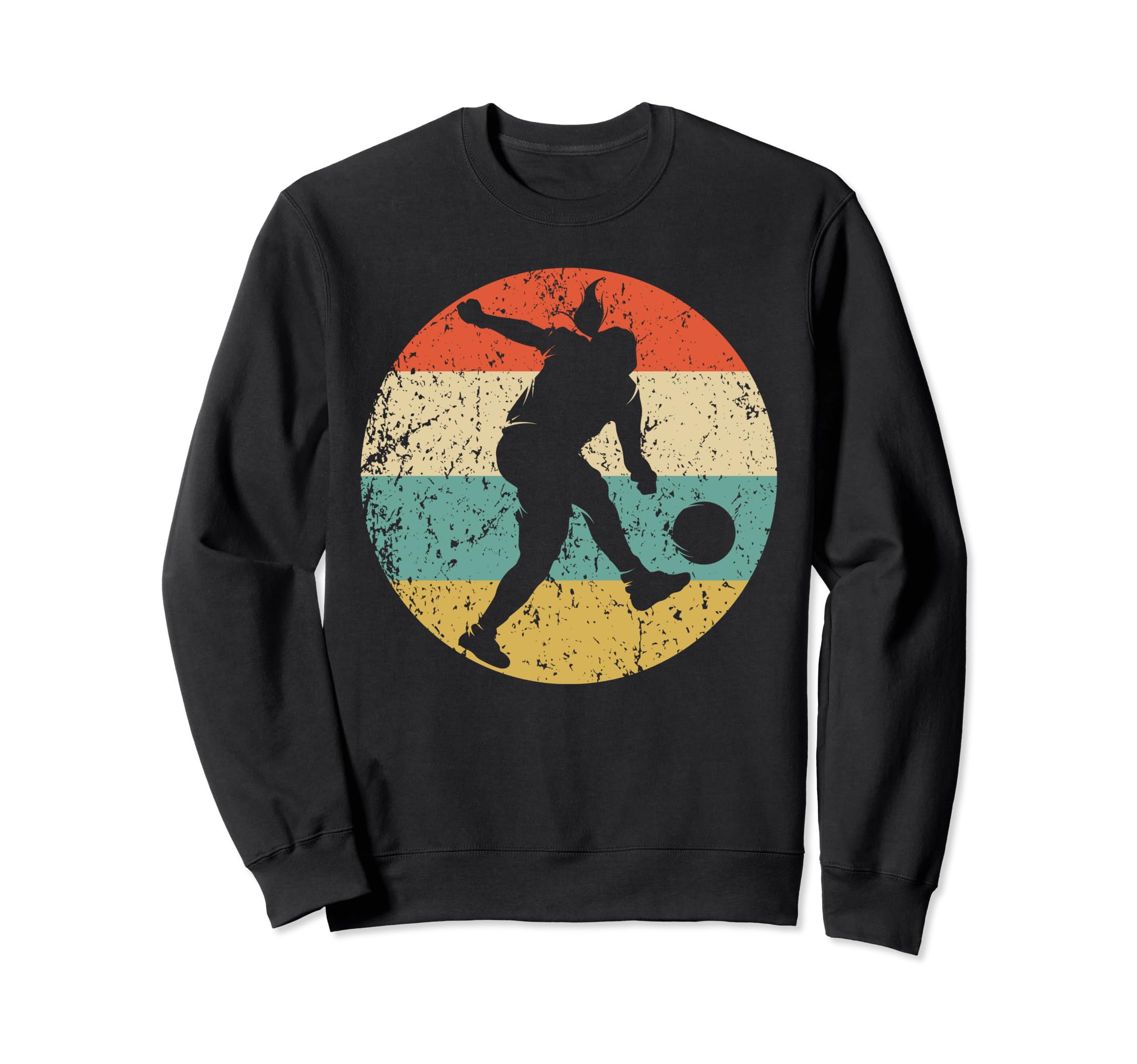 Soccer Player Female Athlete Sports Sweatshirt - Novelty Apparel Unisex