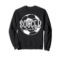 Soccer Mom Soccer Player Mom Soccer Sweatshirt - Aesthetic Graphic Unisex