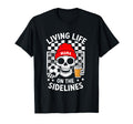 Living Life Sidelines Mama T-Shirt - Custom Art Print for Adults
