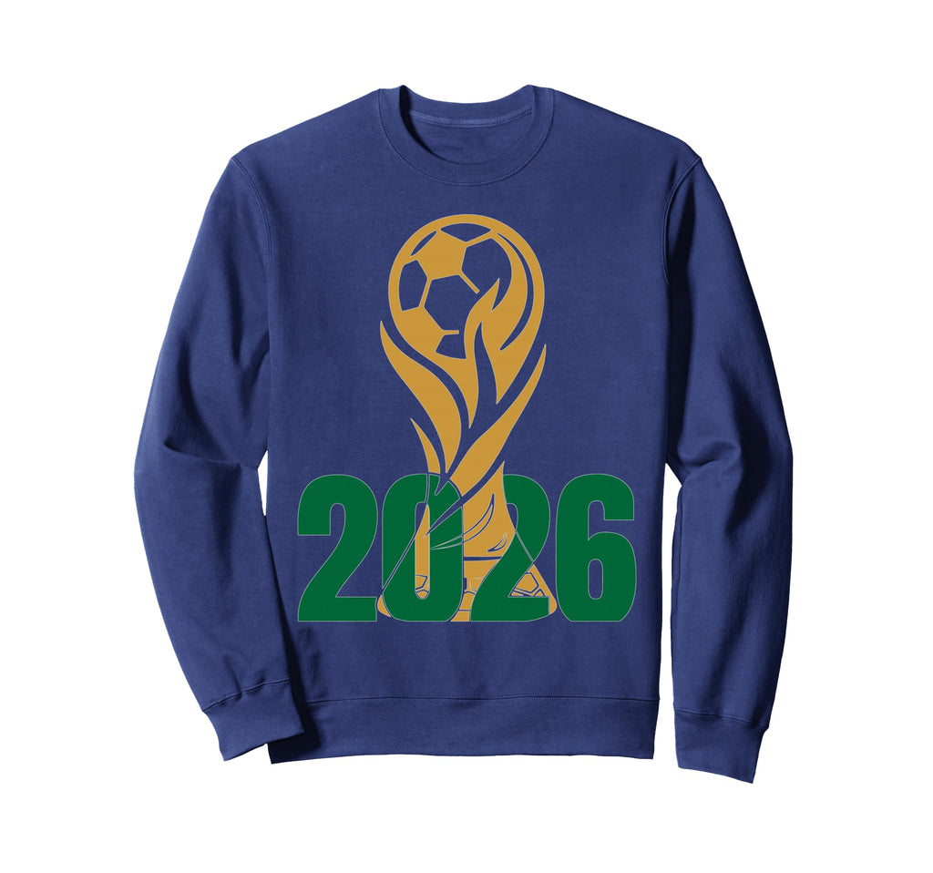 Usa World Football 2026 Team Game Sweatshirt - Minimalist Print Unisex