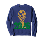 Usa World Football 2026 Team Game Sweatshirt - Minimalist Print Unisex