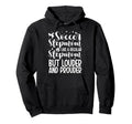 Soccer Stepmom Soccer Player Stepmother Hoodie - Fun Novelty Design Unisex