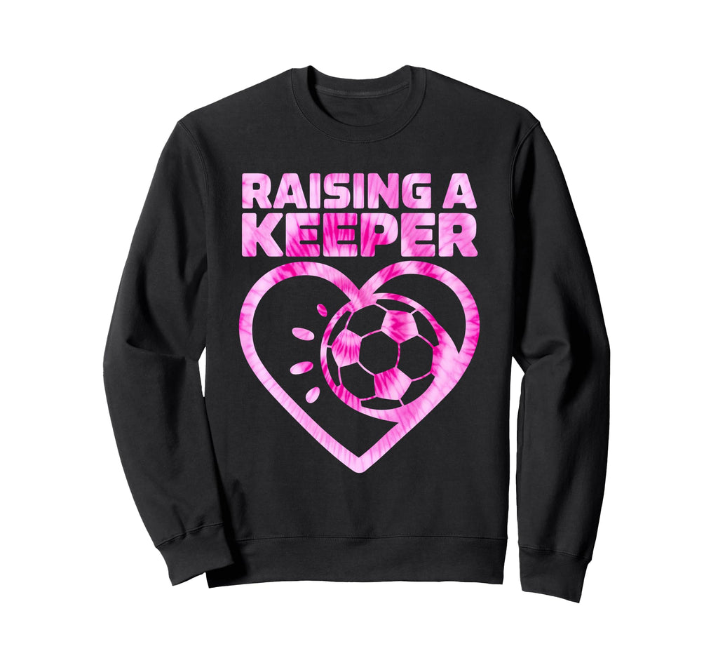 Raising Keeper Goalie Soccer Sweatshirt - Unique Graphic Men Women