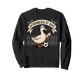 Outnumbered Funny Mom Goose Soccer Sweatshirt - Aesthetic Graphic Unisex