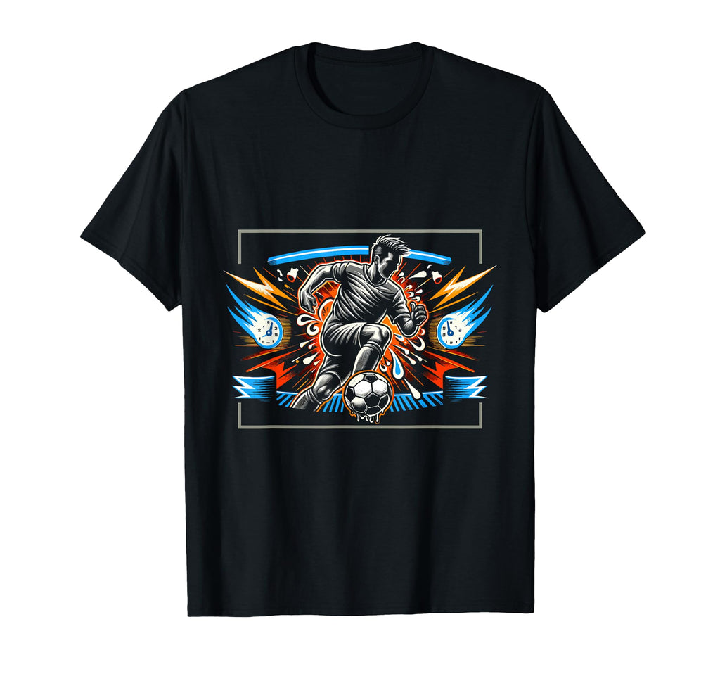 Soccer Enthusiast Soccer Player T-Shirt - Fun Novelty Design for Adults