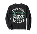 This Loves Soccer Sweatshirt - Unique Graphic for Adults