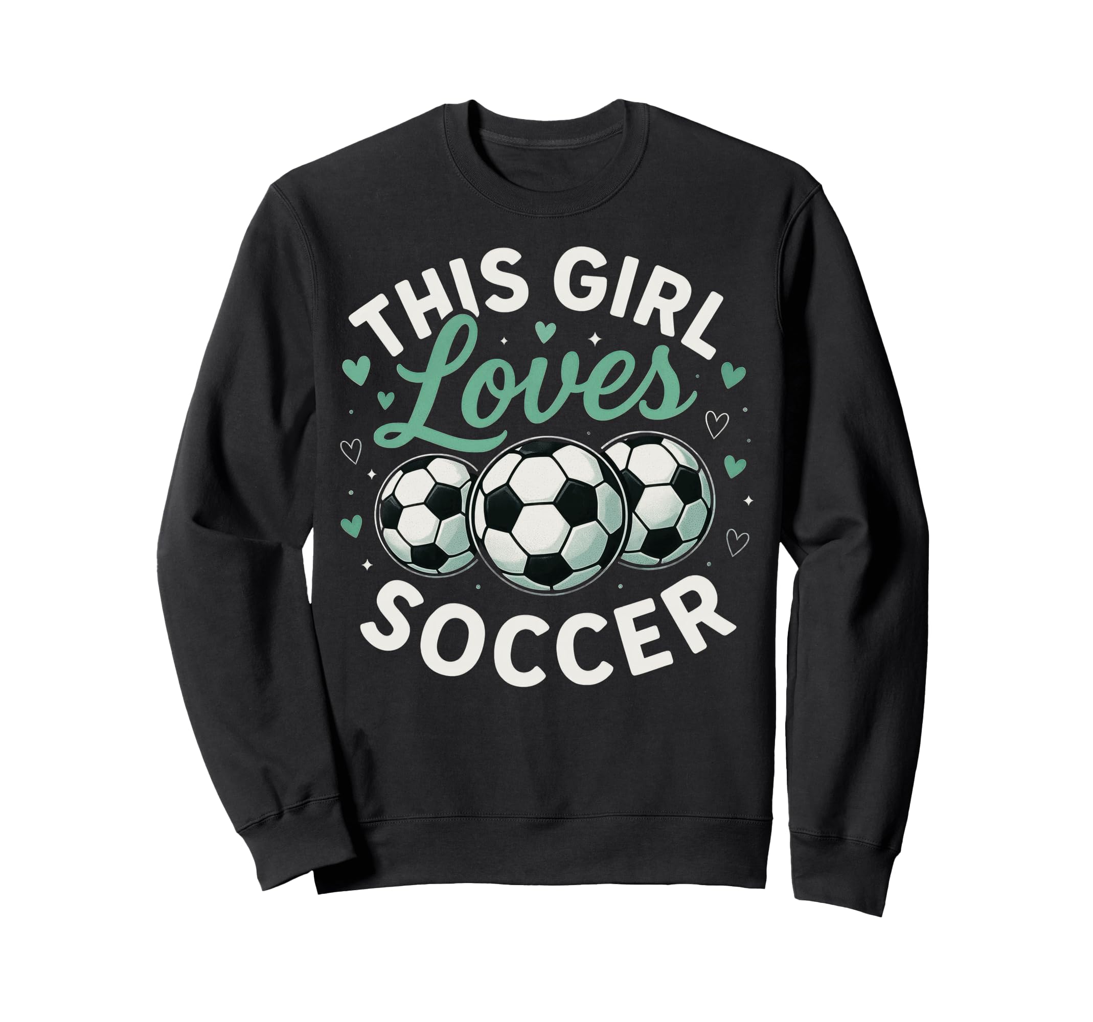 This Loves Soccer Sweatshirt - Unique Graphic for Adults