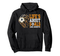 Life Is About Goals Assists Funny Hoodie - Aesthetic Graphic Men Women