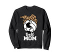 Ball Mom Funny Soccer Volleyball Sweatshirt - Graphic Print Men Women