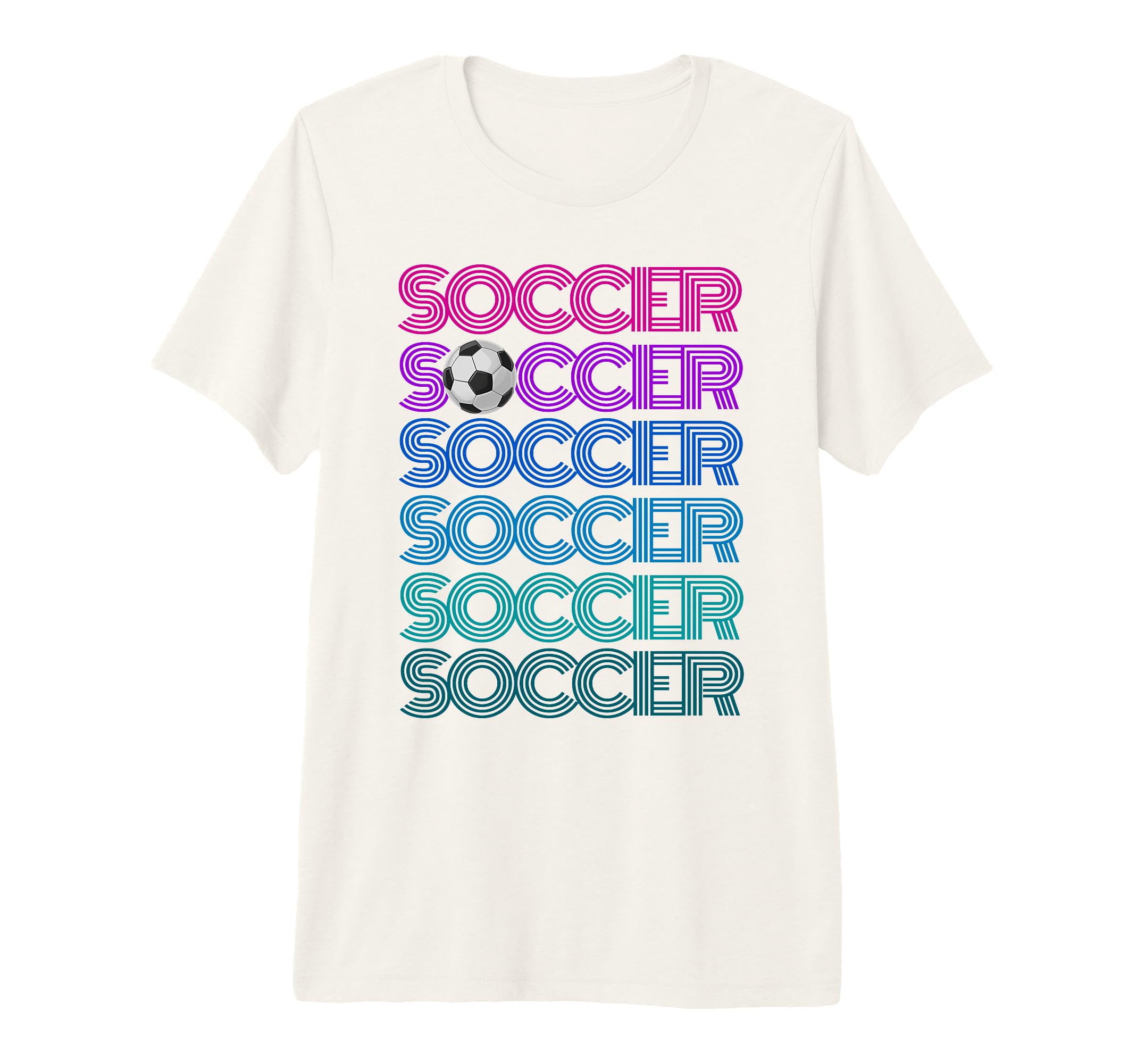 Soccer Eat Sleep Repeat Just Loves T-Shirt - Custom Art Print for Adults
