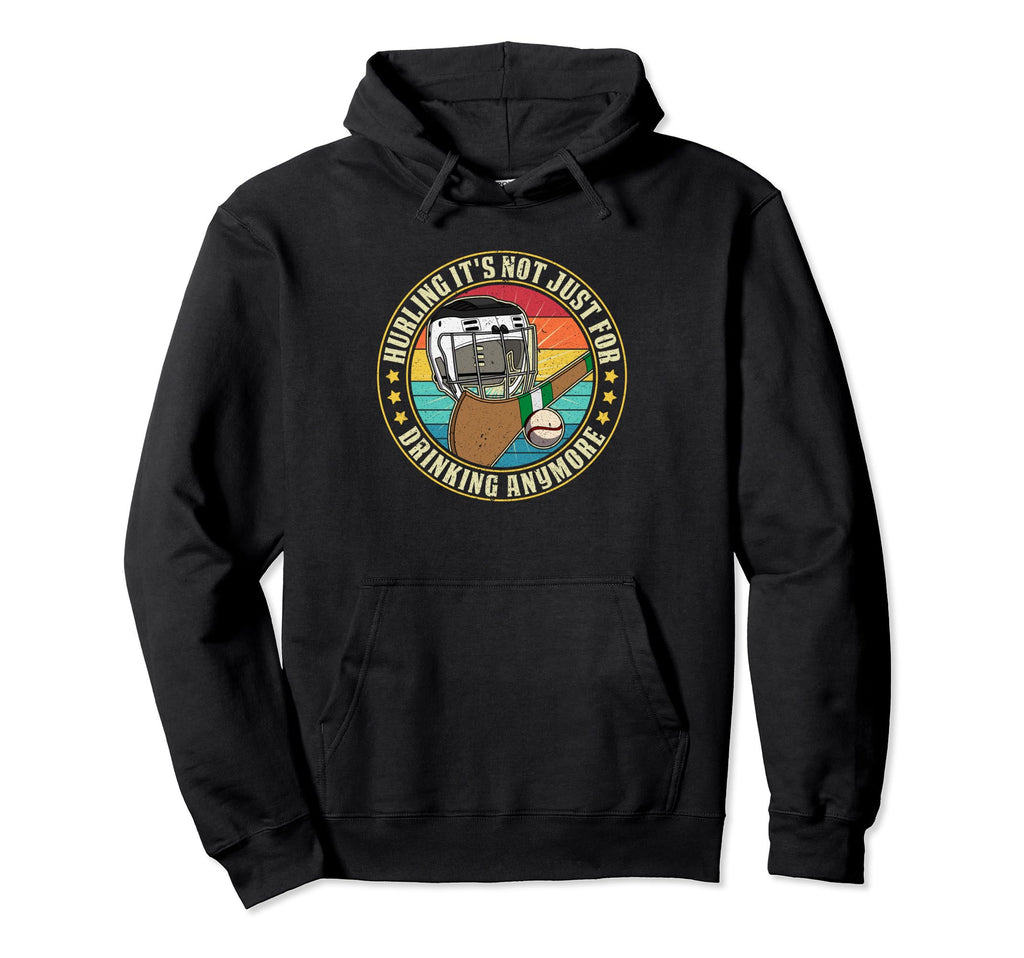 Hurling Helmet Athletic Goalkeeper Hoodie - Novelty Apparel for Adults
