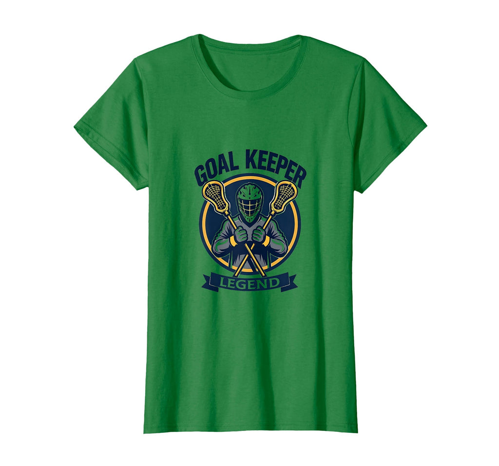Goal Keeper Legend Lacrosse T-Shirt - Graphic Print for Adults