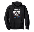 Soccer Brother Match Football Game Player Hoodie - Unique Graphic Unisex
