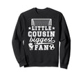 Little Cousin Soccer Goalie Cousin Sweatshirt - Minimalist Print Men Women