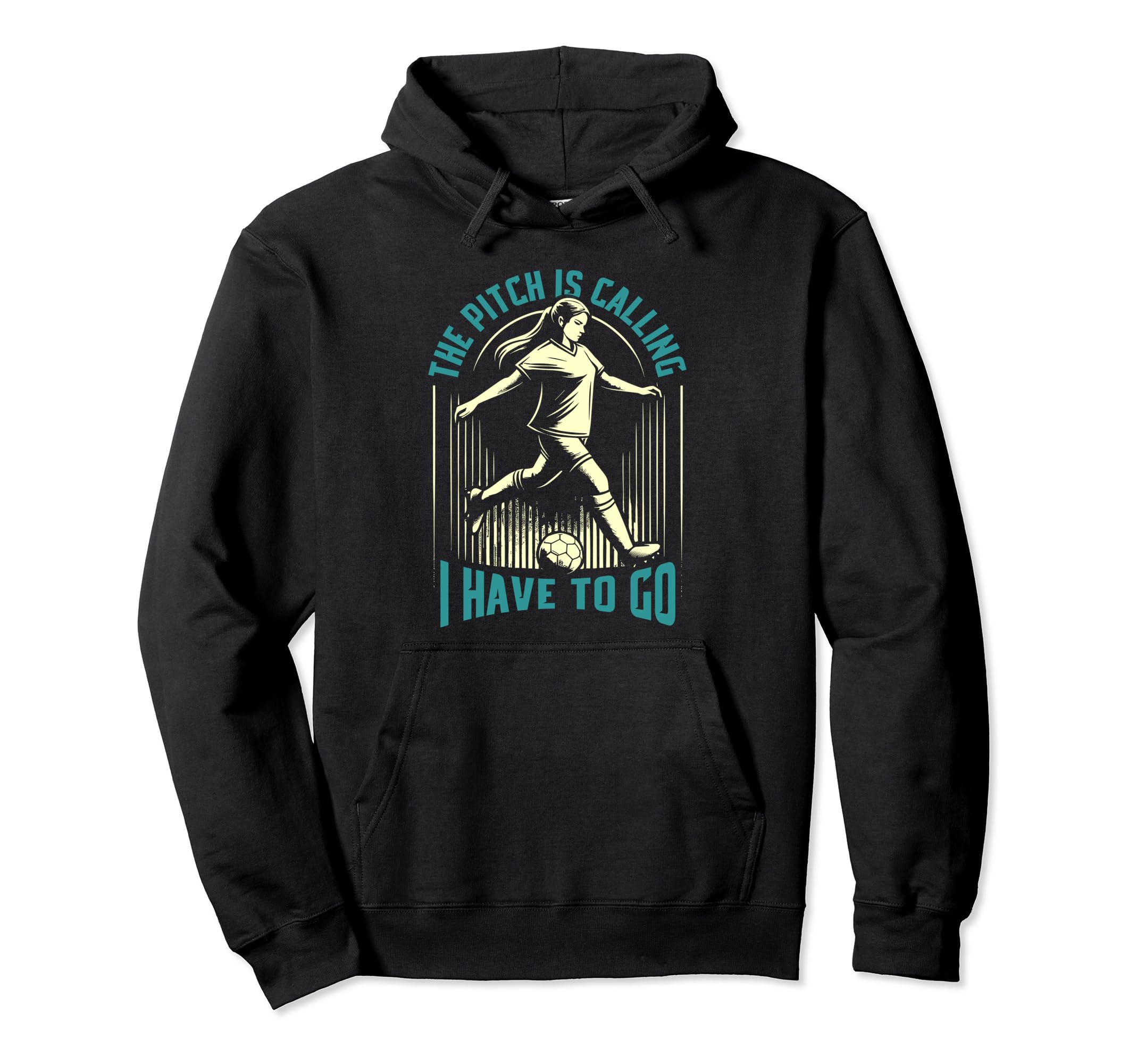 Soccer Hoodie - Fun Novelty Design for Adults
