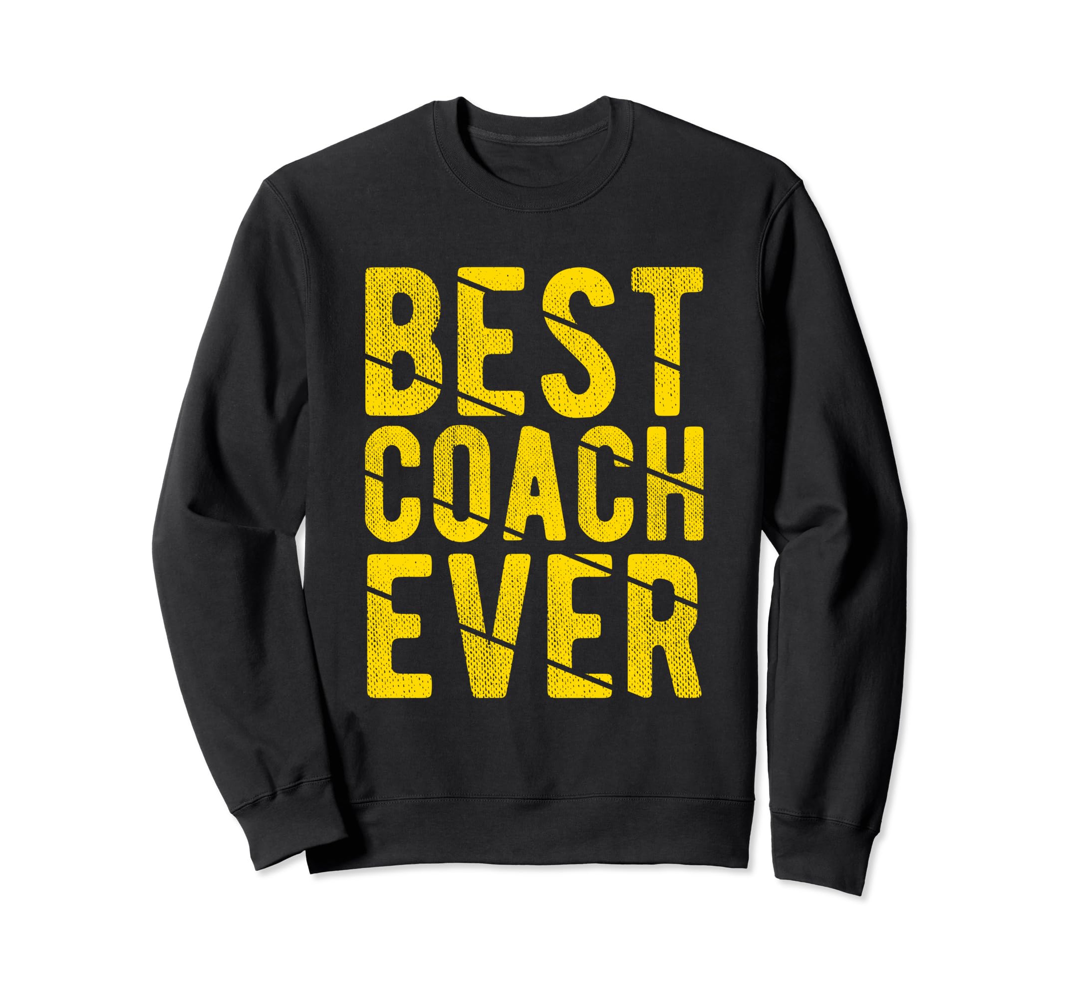 Best Coach Ever Gift Soccer Football Sweatshirt - Graphic Print for Adults