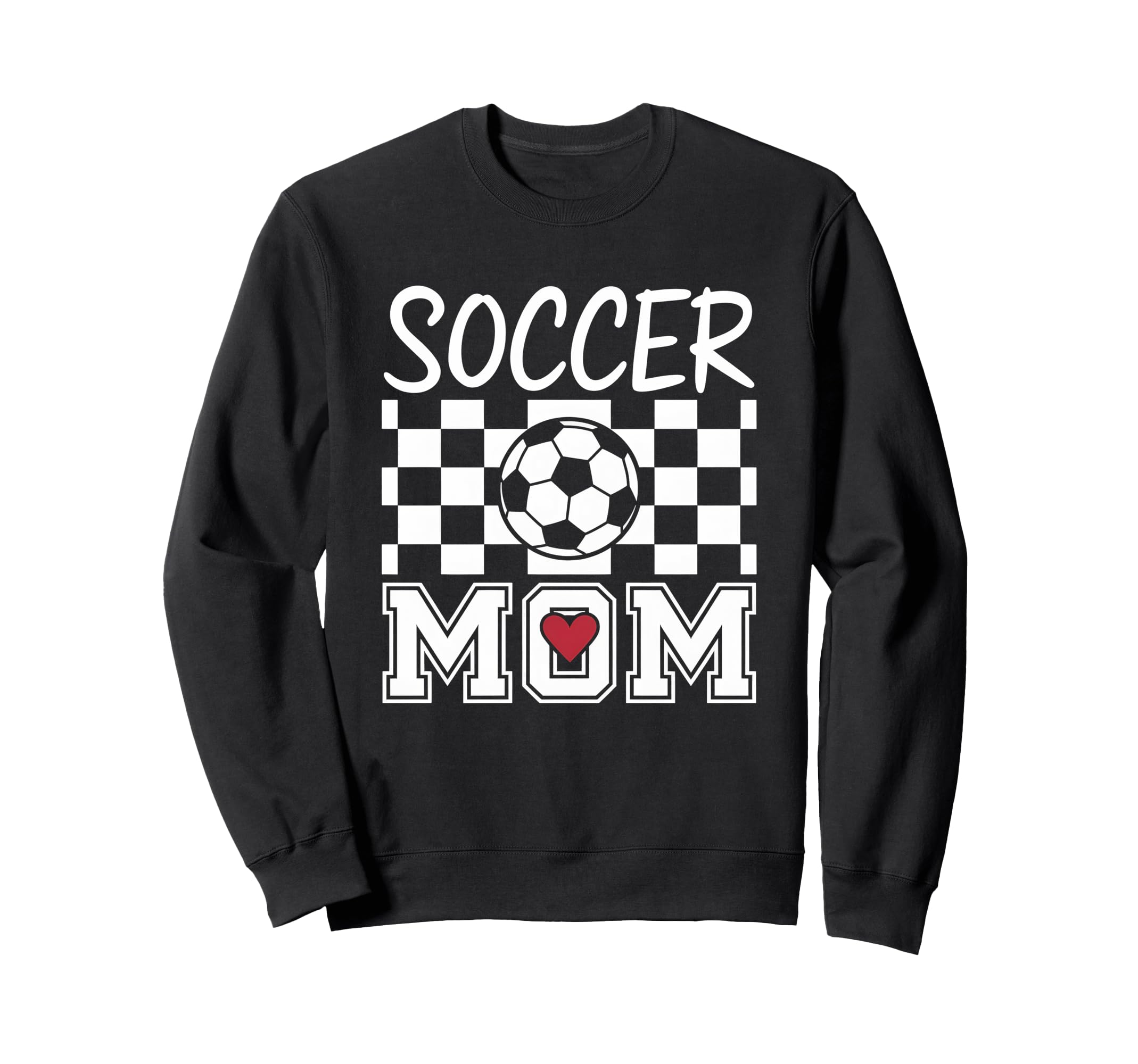 Groovy Soccer Mom Mother Soccer Sweatshirt - Fun Novelty Design Men Women