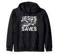 C J S Religious Christian Soccer Sweatshirt - Streetwear Style Unisex