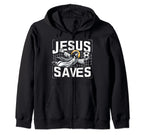 C J S Religious Christian Soccer Sweatshirt - Streetwear Style Unisex