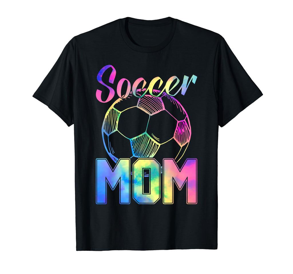 Soccer Mom Tie Dye Family Player T-Shirt - Casual Everyday Wear Men Women