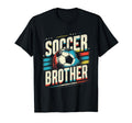 Soccer Brother Family Matching Team T-Shirt - Fun Novelty Design Unisex