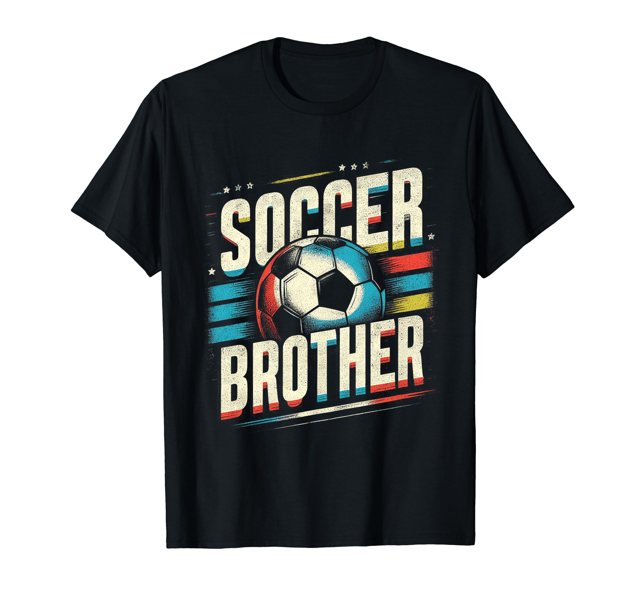 Soccer Brother Family Matching Team T-Shirt - Fun Novelty Design Unisex