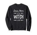 Soccer Mom Witch Funny Halloween Sweatshirt - Casual Everyday Wear Unisex