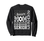 Soccer Senior Mom Class 2025 Sweatshirt - Casual Everyday Wear Unisex