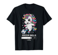 Unicorn Soccer Skills Loading Score T-Shirt - Fun Novelty Design Unisex