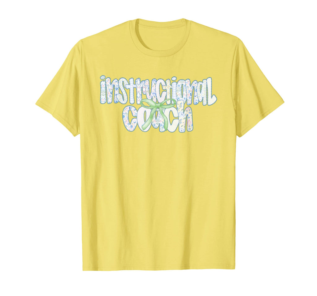 Instructional Coach Back To School T-Shirt - Aesthetic Graphic Unisex