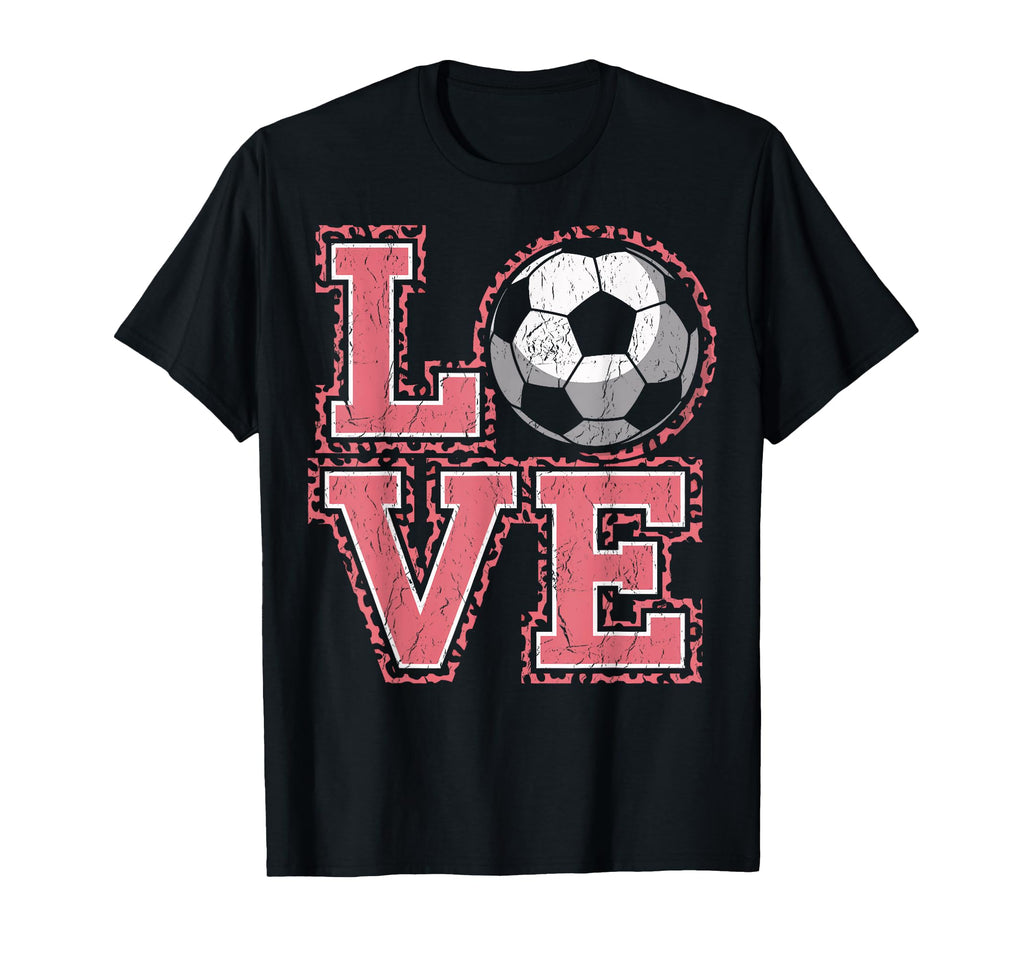 Soccer Love Valentine T-Shirt - Fun Novelty Design Unisex