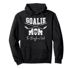 Goalie Hockey Mom Struggle Is Real Hoodie - Unique Graphic Men Women