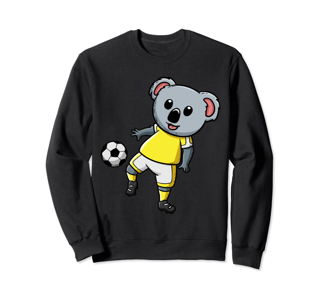 Koala Soccer Player Goalkeeper Sweatshirt - Unique Graphic for Adults