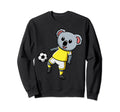 Koala Soccer Player Goalkeeper Sweatshirt - Unique Graphic for Adults