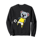 Koala Soccer Player Goalkeeper Sweatshirt - Unique Graphic for Adults
