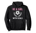 Soccer Moms Be Goals Soccer Soccer Players Hoodie - Minimalist Print Unisex