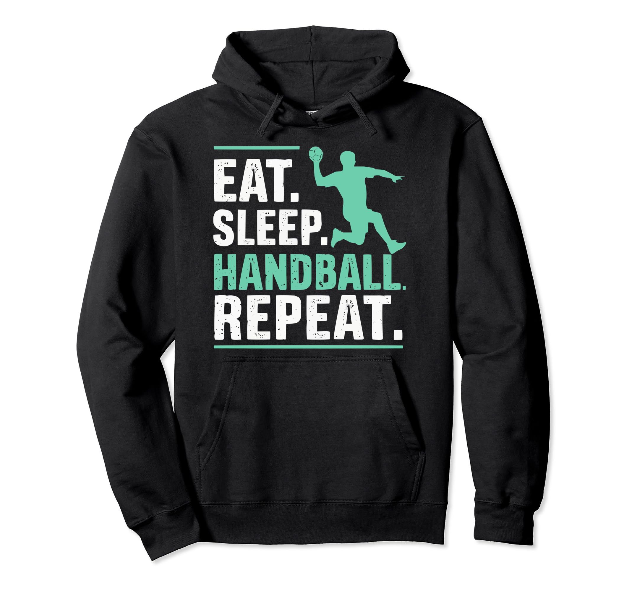 I Love Handball Player Sports Hoodie - Minimalist Print for Adults