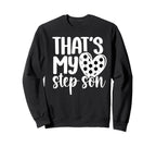 My Stepson Soccer Step Mom Soccer Sweatshirt - Custom Art Print Men Women