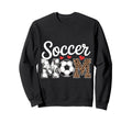 Fun And Stylish Soccer Mom Love Sweatshirt - Custom Art Print for Adults