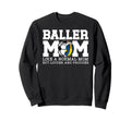 Baller Mom Louder And Prouder Soccer Sweatshirt - Unique Graphic Unisex