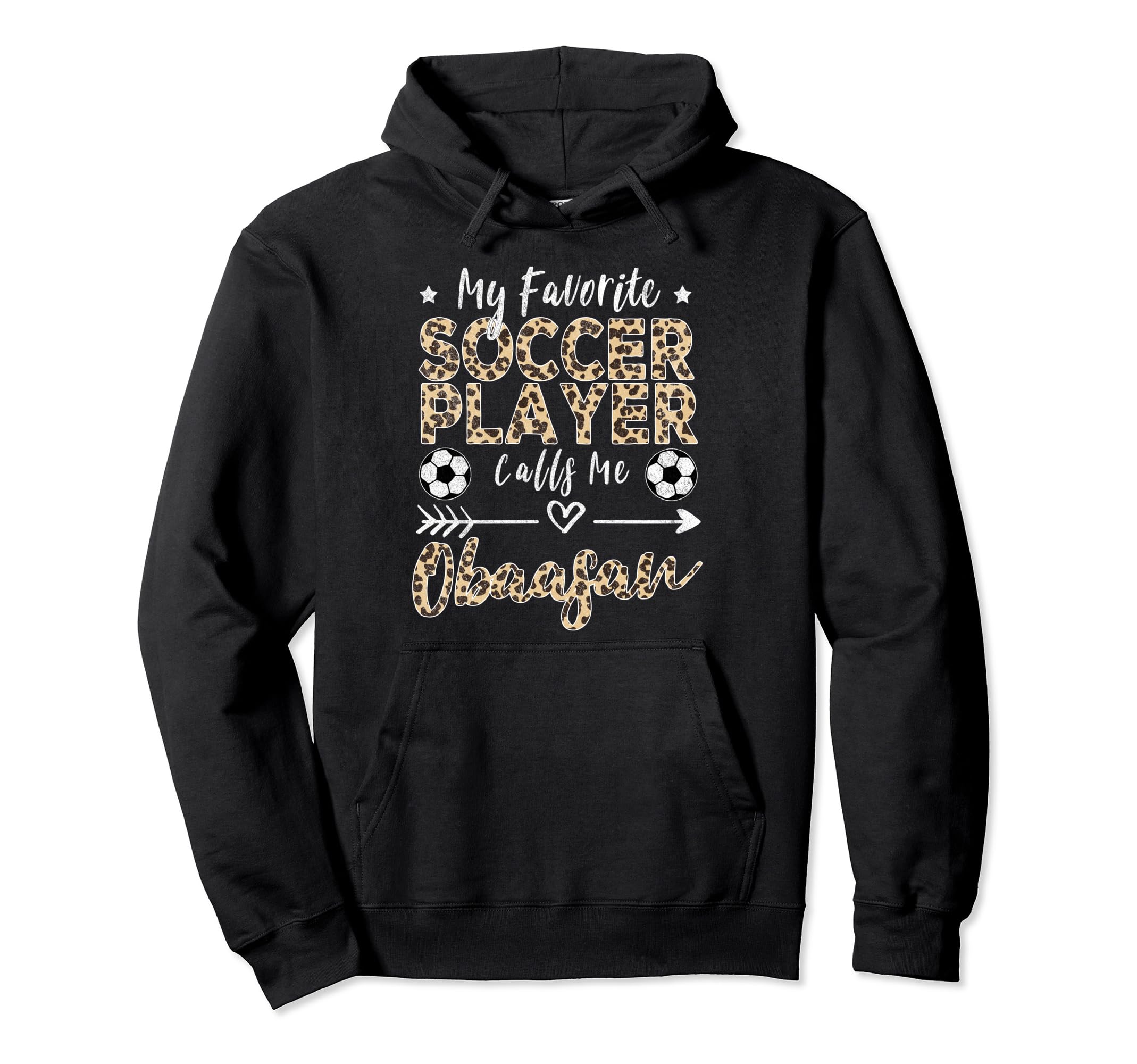 My Favorite Soccer Player Calls Me Hoodie - Unique Graphic Men Women