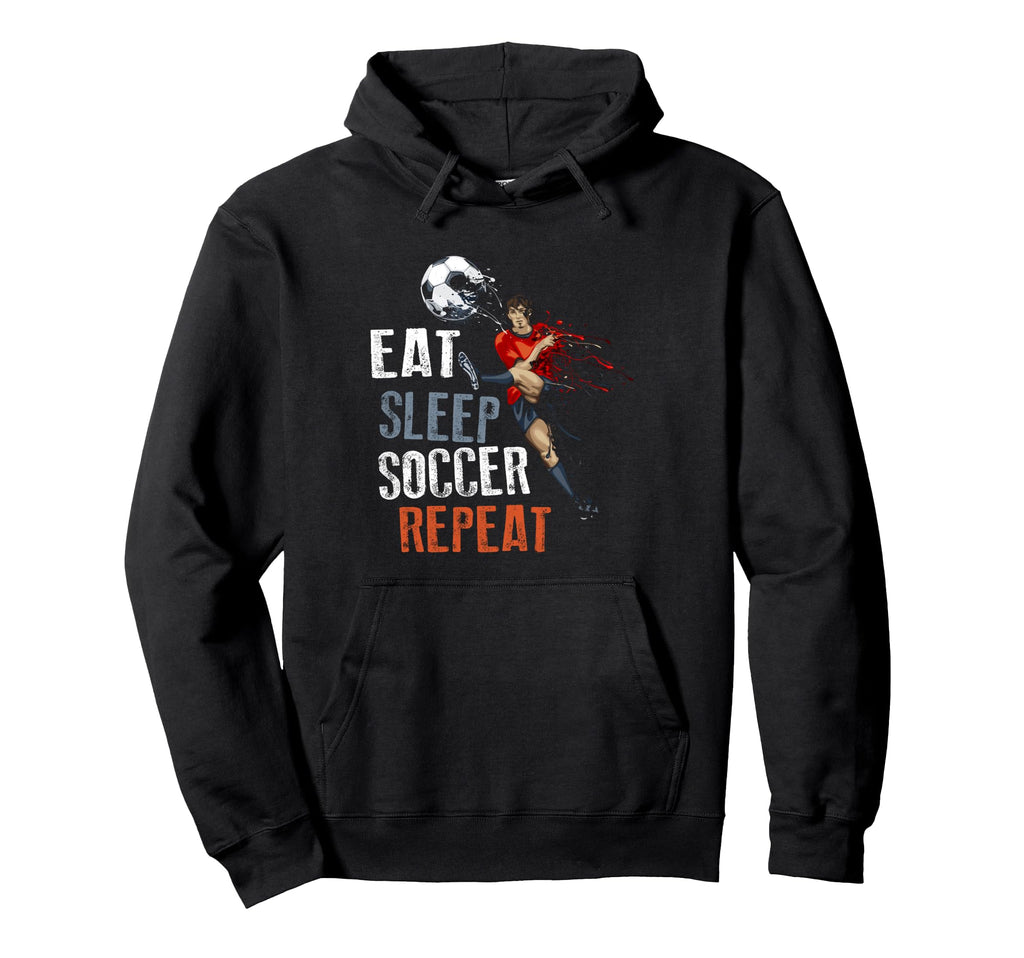 Soccer Player Legend Futbol Athlete Hoodie - Minimalist Print for Adults