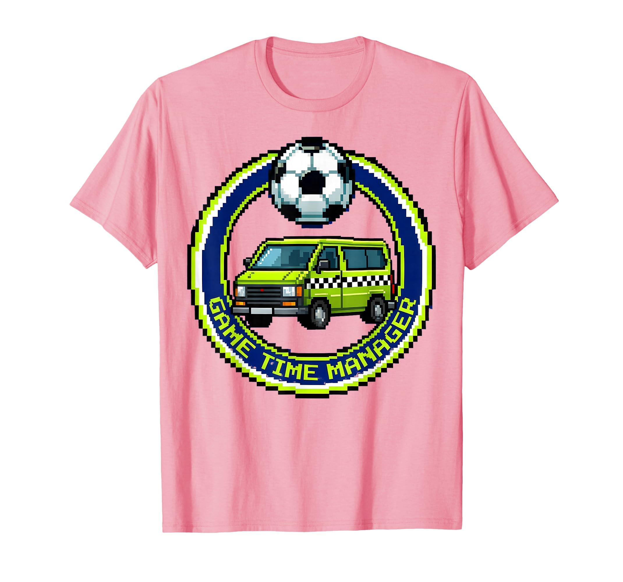 Soccer Mom Game Time Manager T-Shirt - Fun Novelty Design for Adults