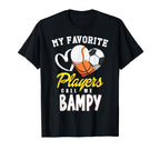 My Favorite Players Baseball Soccer T-Shirt - Aesthetic Graphic Unisex