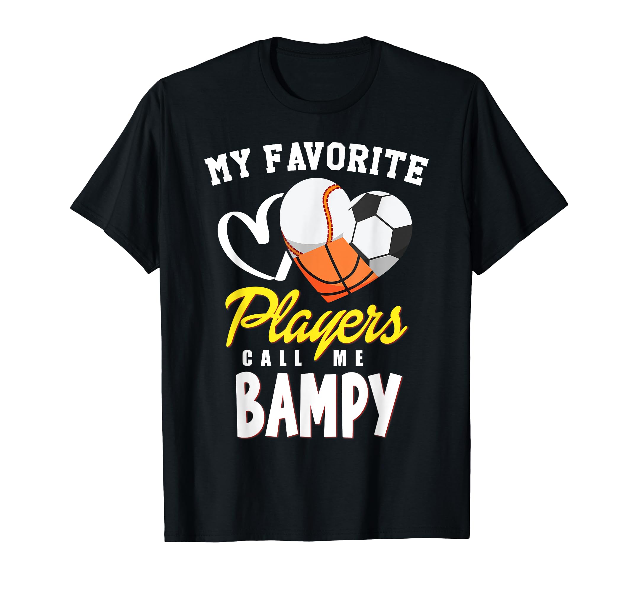 My Favorite Players Baseball Soccer T-Shirt - Aesthetic Graphic Unisex