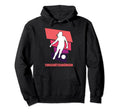 Soccer Team Outfit Players Fans Hoodie - Minimalist Print for Adults