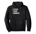 Soccer Forward Meme Hoodie - Aesthetic Graphic Men Women
