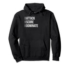 Soccer Forward Meme Hoodie - Aesthetic Graphic Men Women