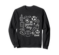 Game Day Soccer Foam Finger Cleats Sweatshirt - Trendy Graphic Men Women